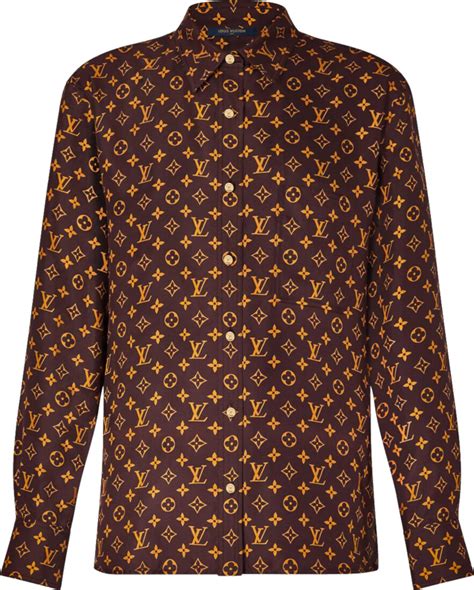 louis vuitton long sleeve eyeball pattern shirt|Monogram Long.